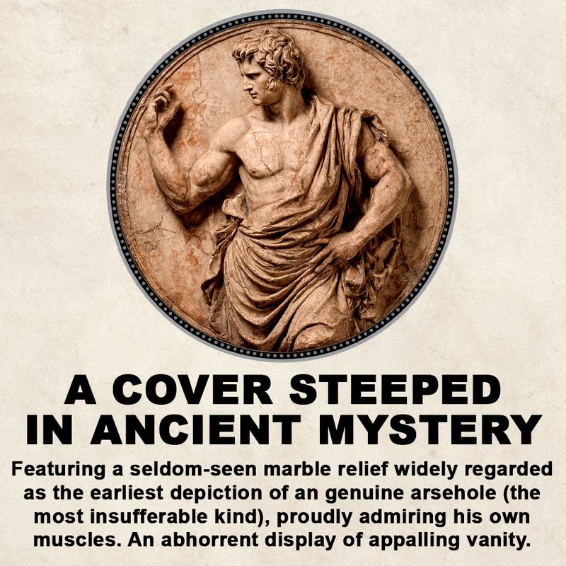 Cover mystery page from ARSEHOLE The Odyssey of a Word
