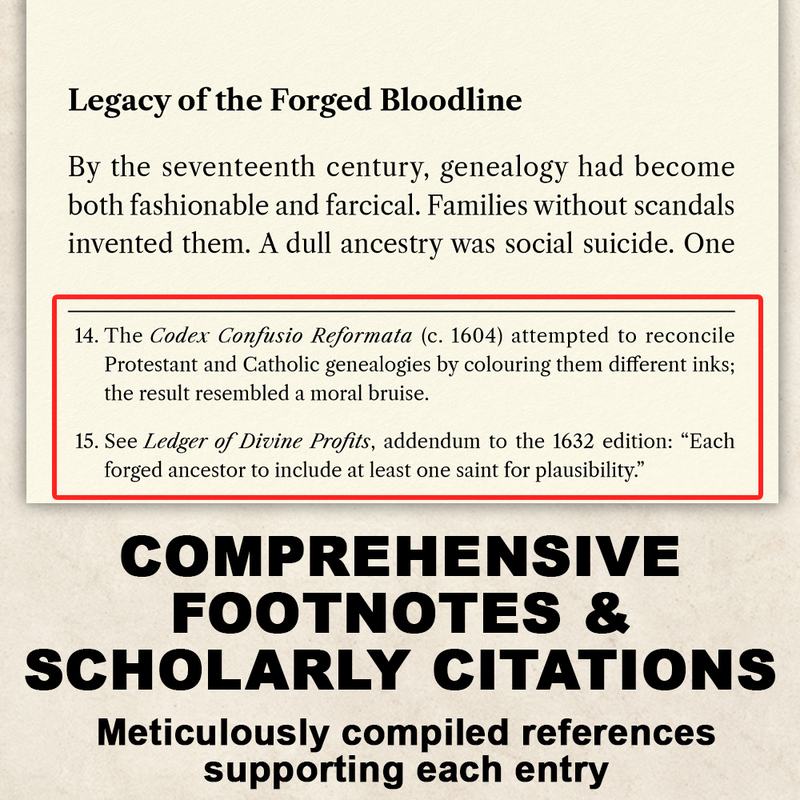 Footnotes page from BASTARD The Odyssey of a Word