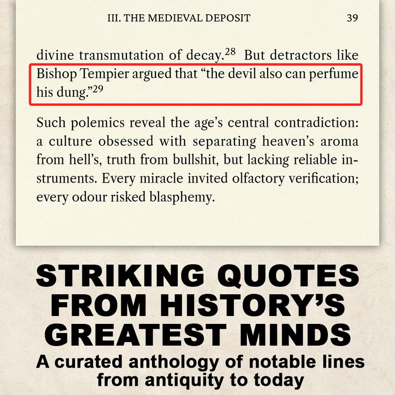 Quotations page from BULLSHIT The Odyssey of a Word