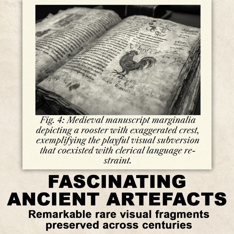 Artefacts page from COCK The Odyssey of a Word