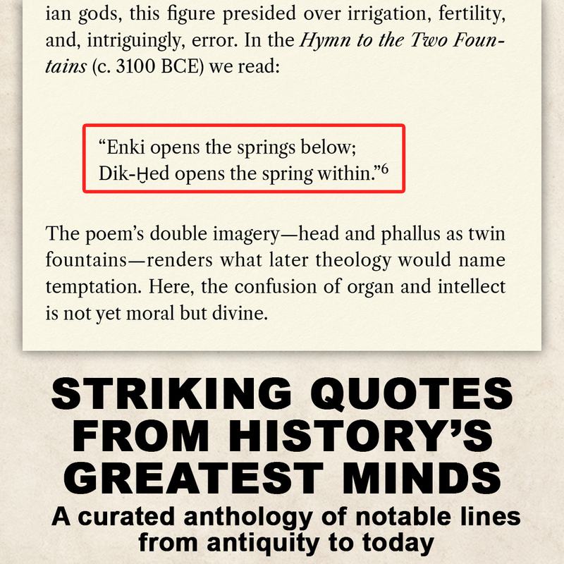 Quotations page from DICKHEAD The Odyssey of a Word