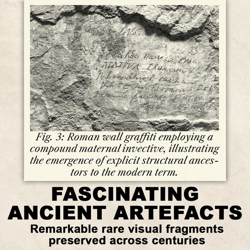 Artefacts page from MOTHERFUCKER The Odyssey of a Word