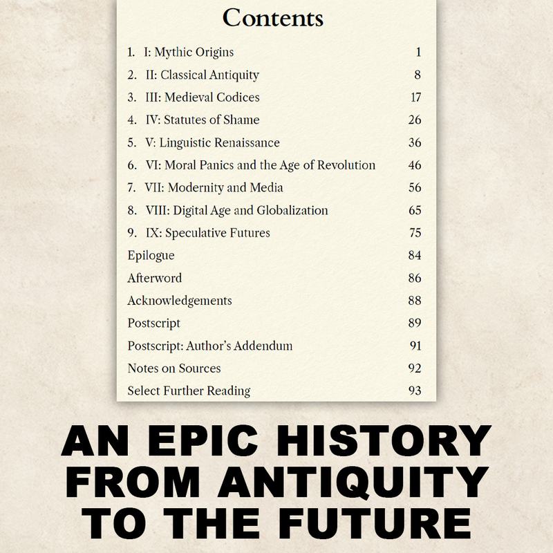 Contents page from MUNTER The Odyssey of a Word