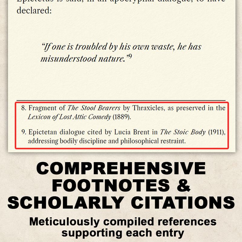 Footnotes page from SHIT The Odyssey of a Word